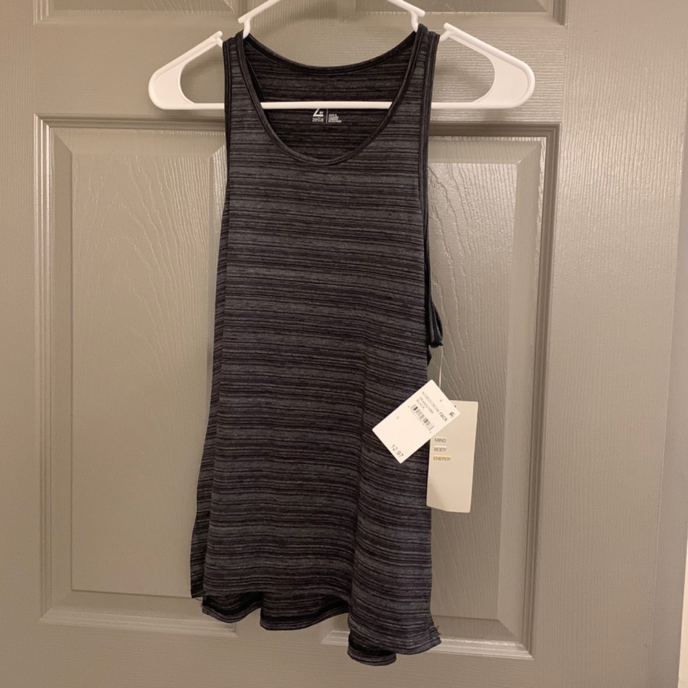 Ribbed Workout Tank Small